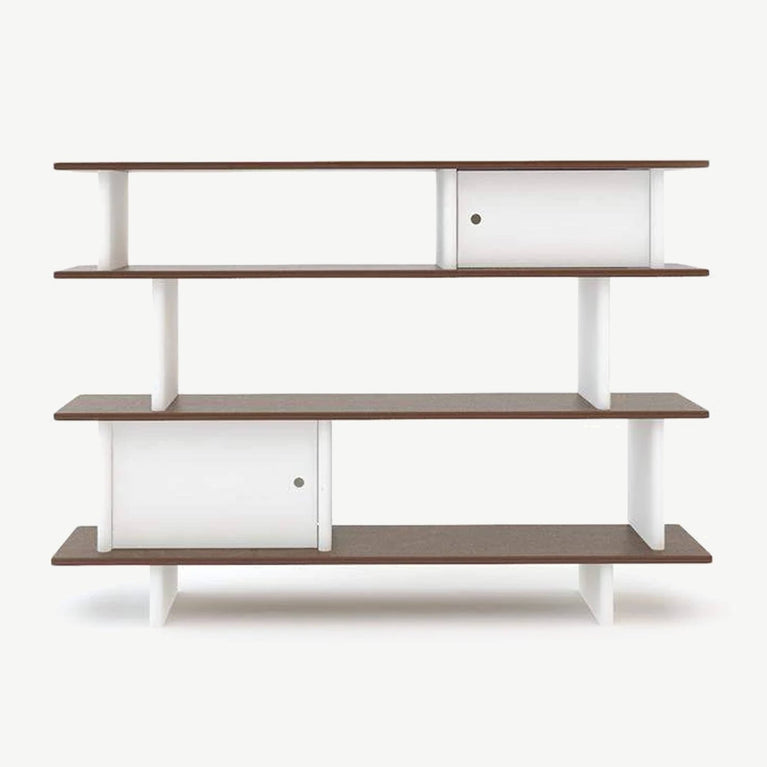 Oeuf - Mini Library Bücherregal aus Holz - (B)150 x (H)106,5 x (T)35,5 cm - Birke - 876051000715 - littlehipstar.com