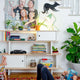 Oeuf - Mini Library Bücherregal aus Holz - (B)150 x (H)106,5 x (T)35,5 cm - Birke - 876051000715 - littlehipstar.com