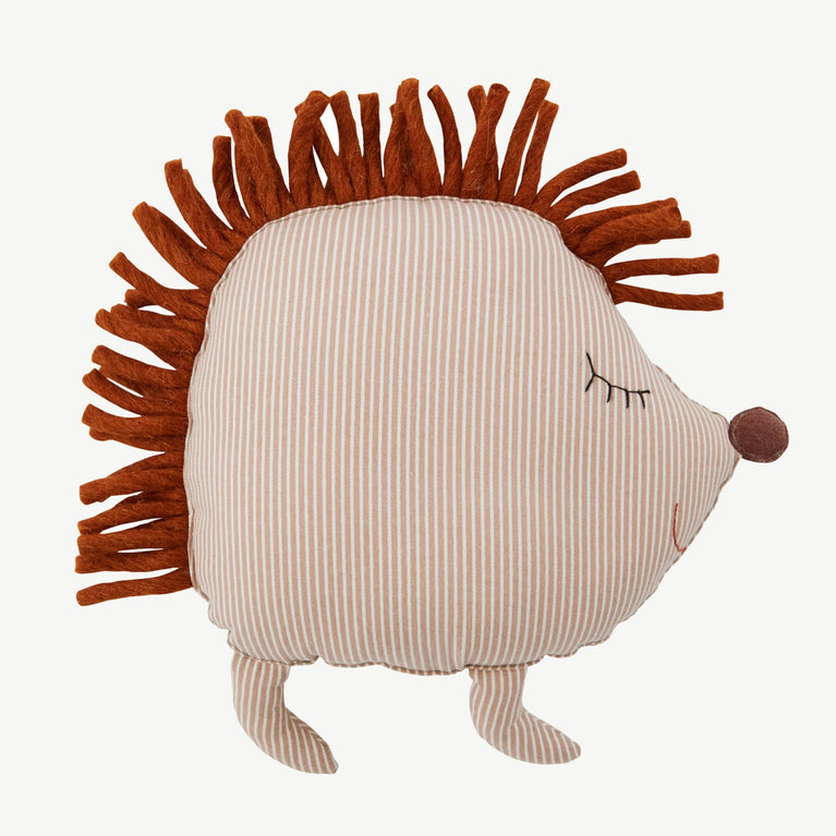 OYOY - Hope Igel Kuschelkissen aus Bio-Baumwolle in Beige - 5712195037062 - littlehipstar.com