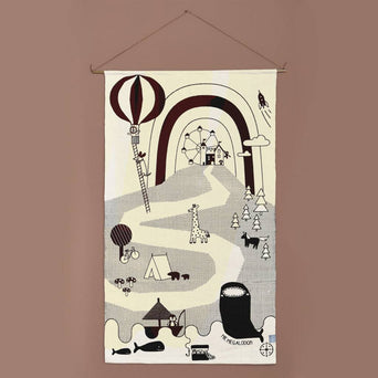 OYOY - Mr. Megalodon Teppich aus Baumwolle - 150 x 90 cm - 5712195007072 - littlehipstar.com