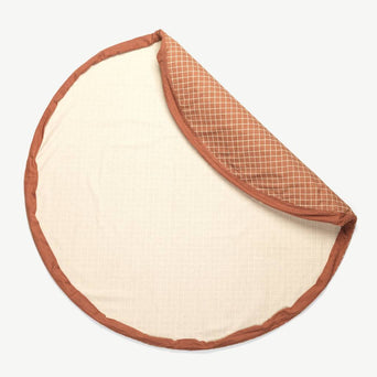 Play & Go - 2-in-1 Aufbewahrungsbeutel - Grid - Dusty Blue - 4897095301565 - littlehipstar.com