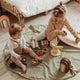 Play & Go - 2-in-1 Aufbewahrungsbeutel - Grid - Dusty Blue - 4897095301565 - littlehipstar.com