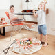 Play & Go - 2-in-1 Aufbewahrungsbeutel - Regenbogen Coral - 4897095300247 - littlehipstar.com