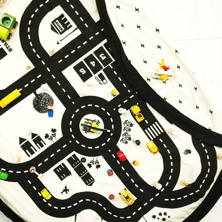 Play & Go - 2-in-1 Aufbewahrungsbeutel - Roadmap - 5425038799729 - littlehipstar.com