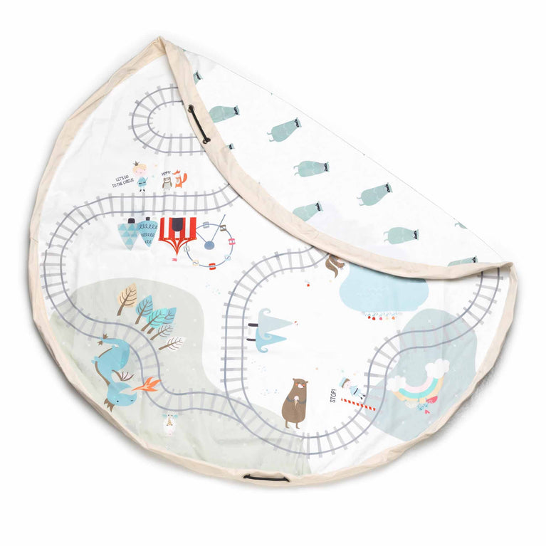 Play & Go - 2-in-1 Aufbewahrungsbeutel - Zugstrecke - 5425038799897 - littlehipstar.com