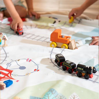 Play & Go - 2-in-1 Aufbewahrungsbeutel - Zugstrecke - 5425038799897 - littlehipstar.com