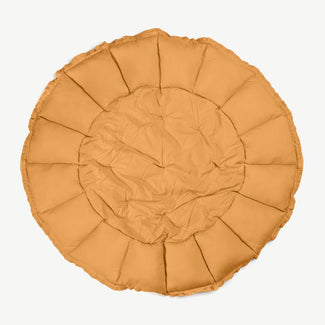 Play & Go - 3-in-1 Bloom Spielmatte Babynest aus Bio-Baumwolle - Mustard Chai Tea - 4897095301572 - littlehipstar.com