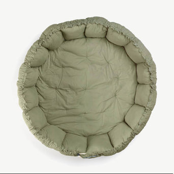 3-in-1 Bloom Spielmatte Babynest aus Bio-Baumwolle