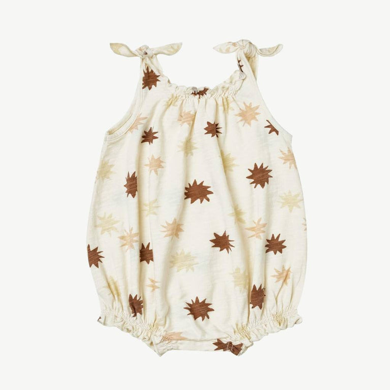 Bubble Sunburst Body aus Baumwolle in Creme