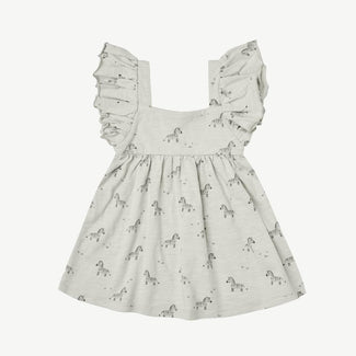 Rylee + Cru - Mariposa Kleid aus Baumwolle in Grau - 6-12 Monate - 785708426986 - littlehipstar.com
