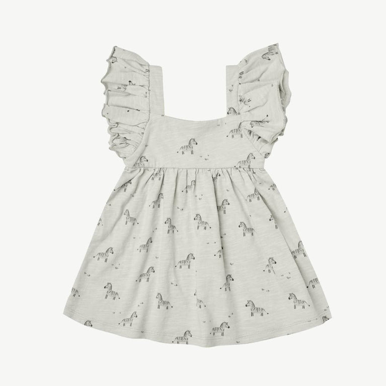 Rylee + Cru - Mariposa Kleid aus Baumwolle in Grau - 6-12 Monate - 785708426986 - littlehipstar.com