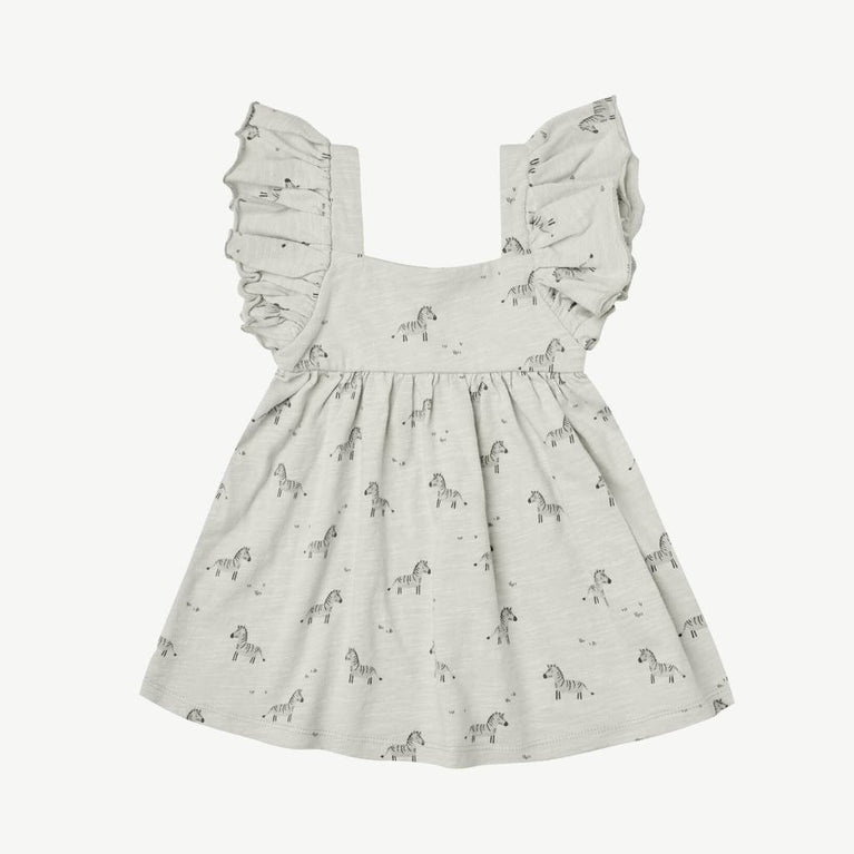 Rylee + Cru - Mariposa Kleid aus Baumwolle in Grau - 12-18 Monate - 785708426993 - littlehipstar.com