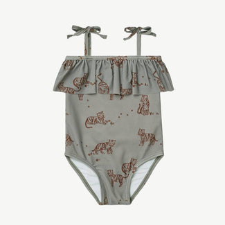 Rylee + Cru - Tigers Badeanzug in Blau - 12-18 Monate - 785708402041 - littlehipstar.com
