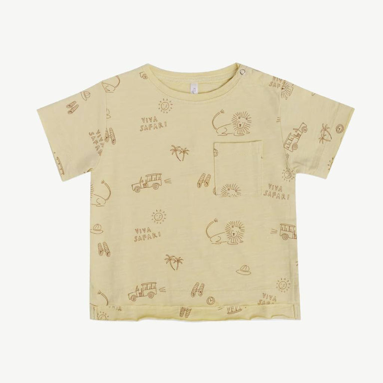 Rylee + Cru - Viva Safari T-Shirt aus Baumwolle in Gelb - 6-7 Jahre - 785708417588 - littlehipstar.com