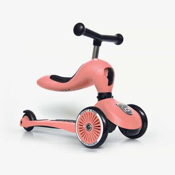 Scoot and Ride - 2in1 Kickboard Highwaykick 1 - Rose - 4897033962704 - littlehipstar.com