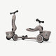 Scoot and Ride - 2in1 Kickboard Highwaykick 1 Lifestyle - Lines - Braun - 4897033966054 - littlehipstar.com