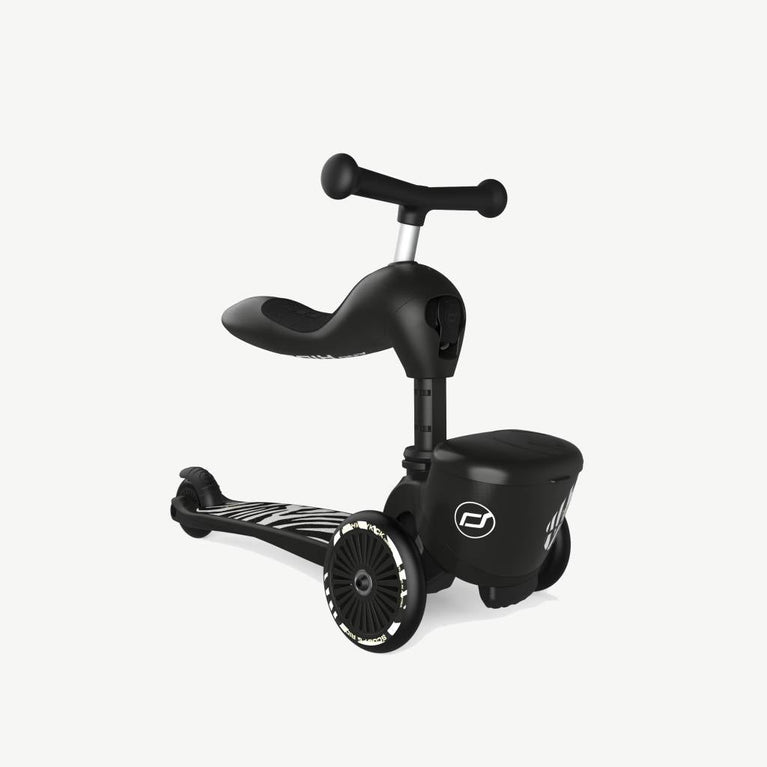 Scoot and Ride - 2in1 Kickboard Highwaykick 1 Lifestyle - Zebra - 4897033966061 - littlehipstar.com
