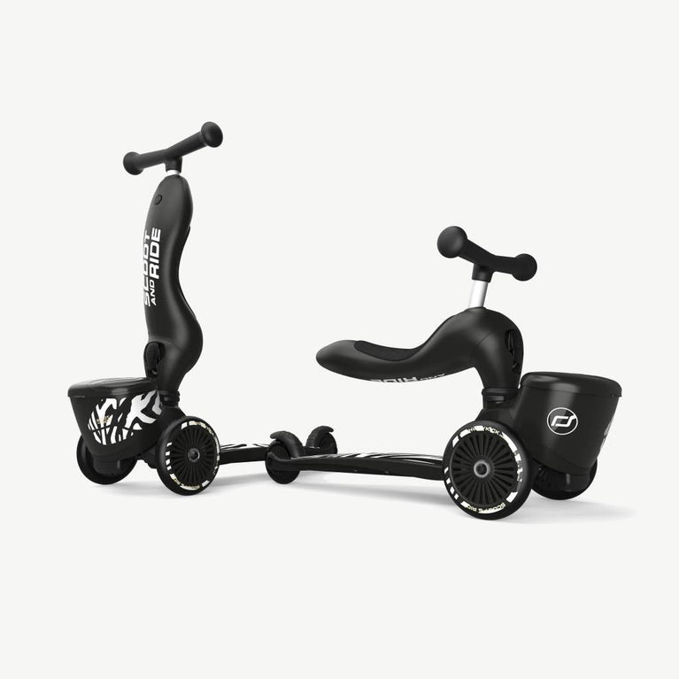 Scoot and Ride - 2in1 Kickboard Highwaykick 1 Lifestyle - Zebra - 4897033966061 - littlehipstar.com