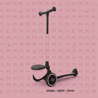 Scoot and Ride - Kickboard Highwaykick 2 Lifestyle LED - Reflective Rose - 4897033965286 - littlehipstar.com