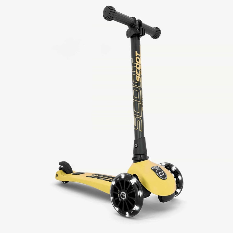 Scoot and Ride - Kickboard Highwaykick 3 LED - Lemon - 4897033963589 - littlehipstar.com