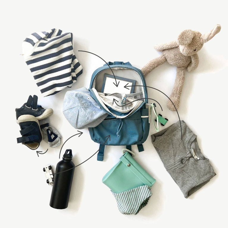 Scoot and Ride - Kinder Rucksack aus recyceltem Material - Steel - 4897033964456 - littlehipstar.com