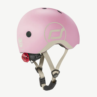 Scoot and Ride - LED-Fahrradhelm Baby - XXS-S - Steel - 4897033963220 - littlehipstar.com