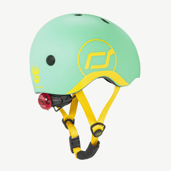 Scoot and Ride - LED-Fahrradhelm Baby - XXS-S - Steel - 4897033963220 - littlehipstar.com