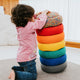 Stapelstein - Limited Grey Edition: Stapelstein Confetti Rainbow - 7er-Set Stapelstein_Set_6 - 4260607082236 - littlehipstar.com