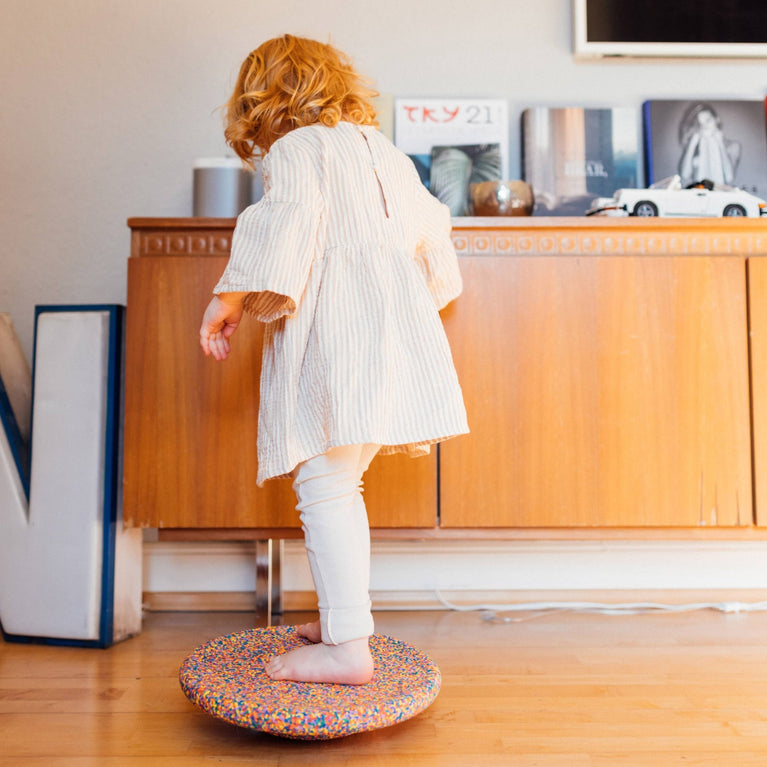 Stapelstein - Stapelstein Balance Board Single - Confetti Classic Stapelstein_Einzelprodukte - 4260607083066 - littlehipstar.com