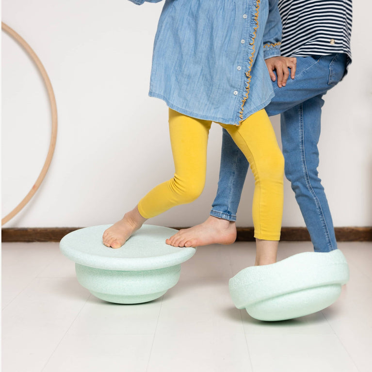 Stapelstein - Stapelstein Ocean Balance Board Set in Mint - 3 Teile Mint Stapelstein_Set_3 - 4260607082649 - littlehipstar.com