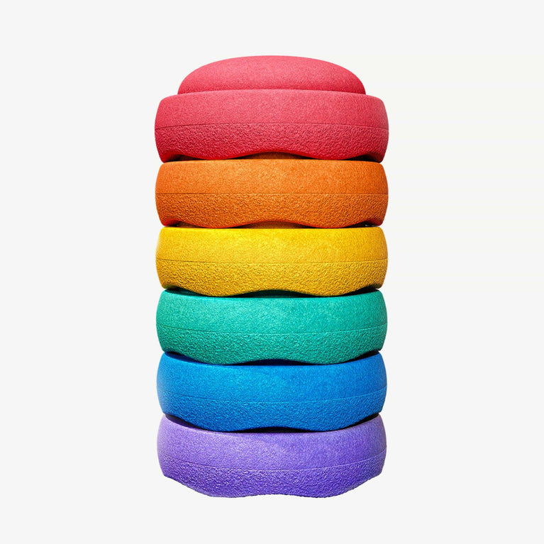 Stapelstein - Stapelstein Rainbow Basic - New Violet Edition - 6er-Set Stapelstein - 4260607082304 - littlehipstar.com