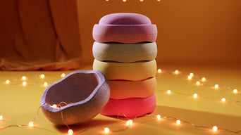 Stapelstein - Stapelstein Rainbow Pastel - 6er-Set Stapelstein_Set_6 - 4260607083196 - littlehipstar.com