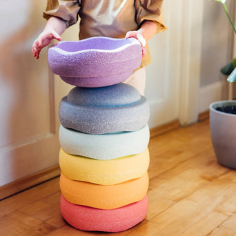Stapelstein - Stapelstein Rainbow Pastel - 6er-Set Stapelstein_Set_6 - 4260607083196 - littlehipstar.com
