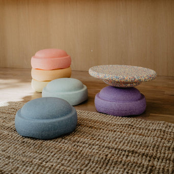 Stapelstein - Stapelstein Rainbow Pastel Bundle 6+1 - 4260607083639 - littlehipstar.com