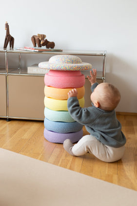 Stapelstein - Stapelstein Rainbow Pastel Bundle 6+1 NEW - 4260607084834 - littlehipstar.com