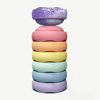 Stapelstein - Stapelstein Special Rainbow Pastel Fusion 7 - 4260607085091 - littlehipstar.com