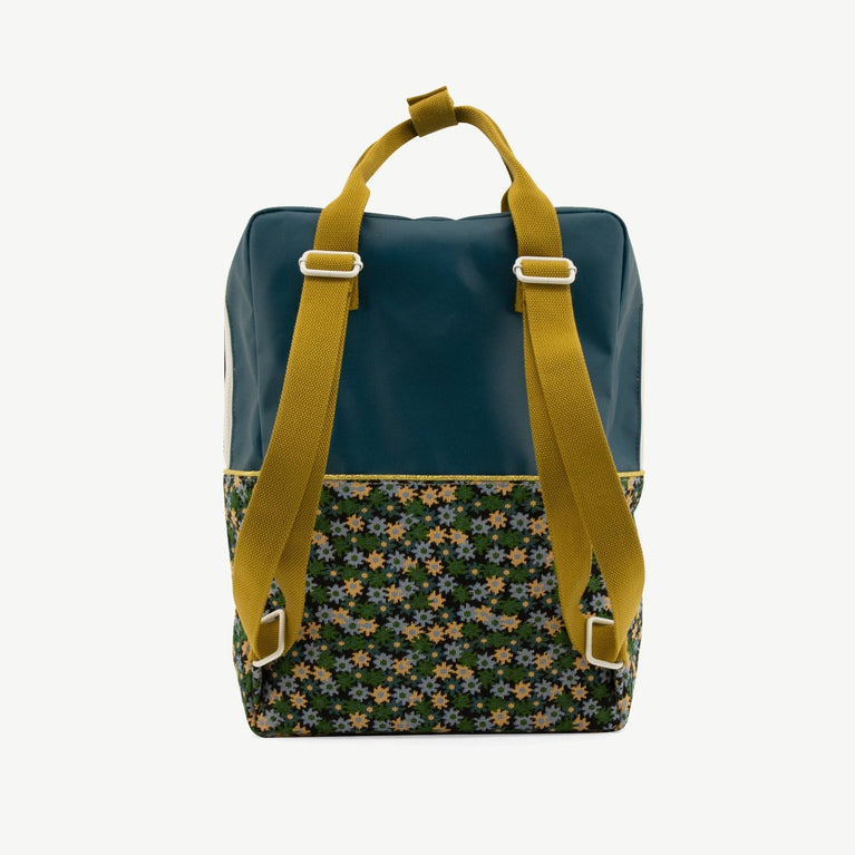 sticky lemon - Wasserdichter Rucksack Flowerfield - Large- (B)27 x (H)38 x (T)13 cm - Purple Tales - 7435826080098 - littlehipstar.com