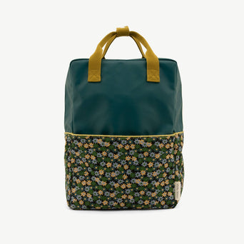sticky lemon - Wasserdichter Rucksack Flowerfield - Large- (B)27 x (H)38 x (T)13 cm - Purple Tales - 7435826080098 - littlehipstar.com