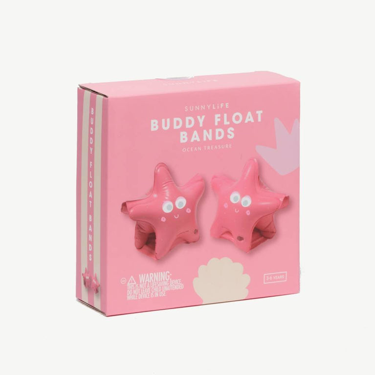 Buddy Schwimmflügel Ocean Treasure in Rose