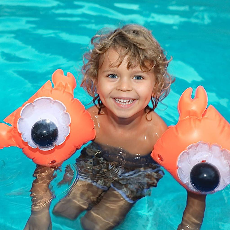 BuddySchwimmflügel Sonny the Sea Creature in Neon Orange