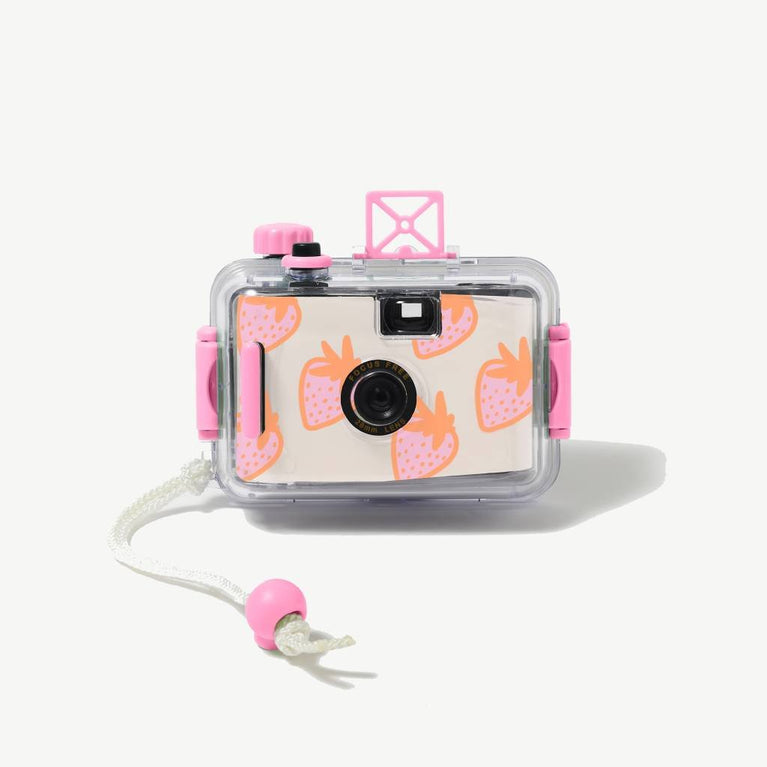 Sunnylife - Kinder Unterwasserkamera Sea Seeker in Strawberry - 9339296060919 - littlehipstar.com
