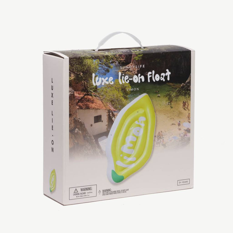 Sunnylife - Luxe Luftmatratze Limon Butter - 9339296062302 - littlehipstar.com