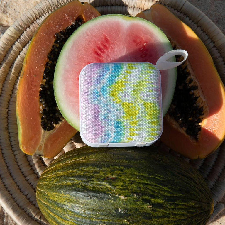 Sunnylife - Mini Bluetooth Lautsprecher Tie Dye Sorbet - 9339296061008 - littlehipstar.com