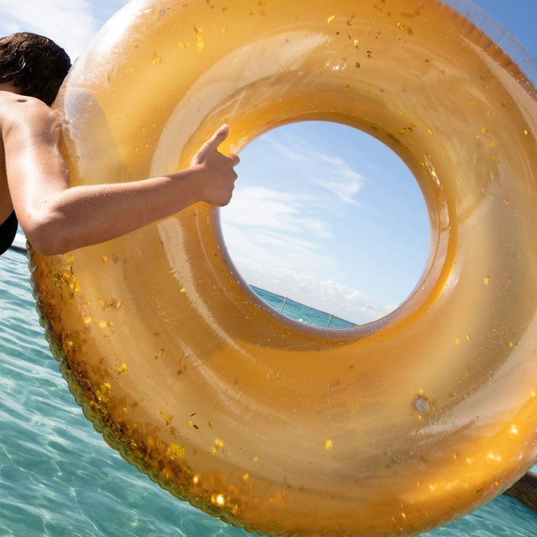 Sunnylife - Pool Schwimmring Disco Gold in Gold - 9339296062333 - littlehipstar.com