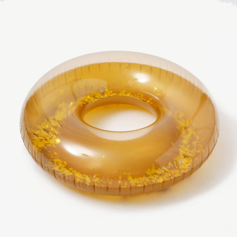 Sunnylife - Pool Schwimmring Disco Gold in Gold - 9339296062333 - littlehipstar.com