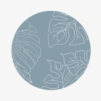 Bodenmatte Prettier Splat Mat - Jungle Series - Ø 105 cm
