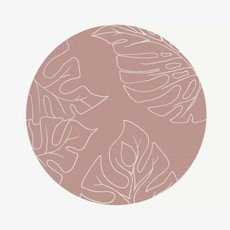 Bodenmatte Prettier Splat Mat - Jungle Series - Ø 105 cm