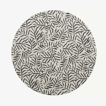 Bodenmatte Prettier Splat Mat - Ocean Leaves Series - Ø 105 cm