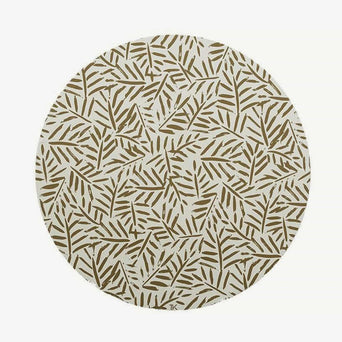 Bodenmatte Prettier Splat Mat - Ocean Leaves Series - Ø 105 cm