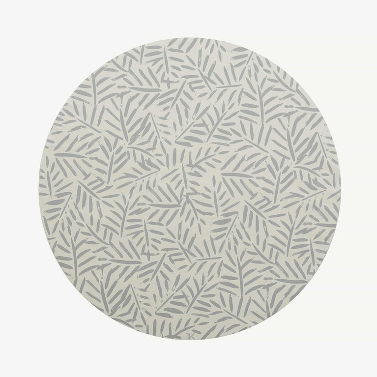 Bodenmatte Prettier Splat Mat - Ocean Leaves Series - Ø 105 cm